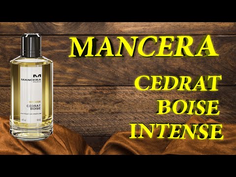 Видео: MANCERA Intense Cedrat Boise духи ОБЗОР. RANDEWOO.RU