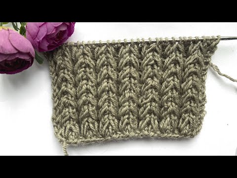 Видео: Объемные ажурные дорожки спицами