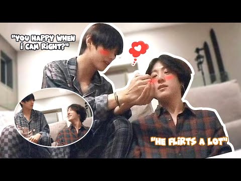 Видео: Каждый раз, когда Taekook излучали атмосферу новобрачных