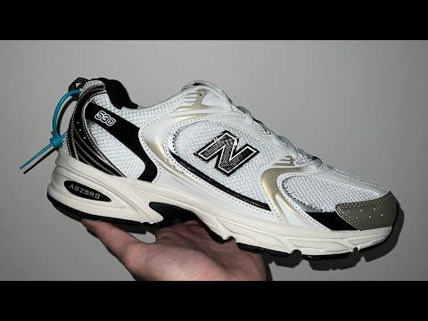 Видео: New balance 530 light white gold обзор / самые легкие нью балансы