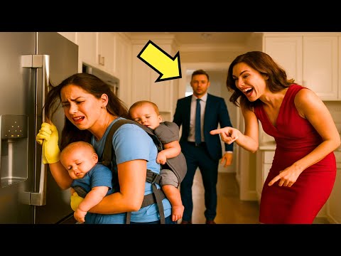 Видео: ТЯ ЗАЛЕПИ КОСАТА НА БАВАЧКАТА ЗА ХЛАДИЛНИКА КАТО НАКАЗАНИЕ… НО КОГАТО МИЛИОНЕРЪТ ВИДЯ…