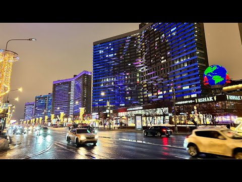 Видео: Прогулка по ночной Москве - прямой эфир  #стрим #walking