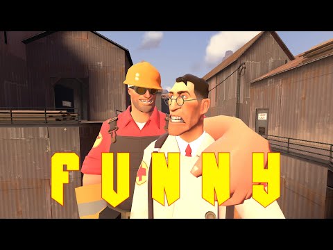 Видео: Team Fortress 2 funny moments // ТФ 2 забавные и смешные моменты