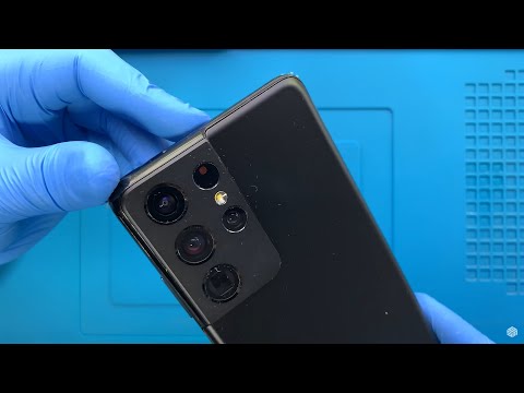 Видео: Замена экрана Samsung Galaxy S21 Ultra