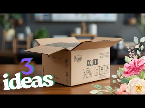 Видео: Это всего лишь коробка… Пока вы не увидите, что я из нее сделала!