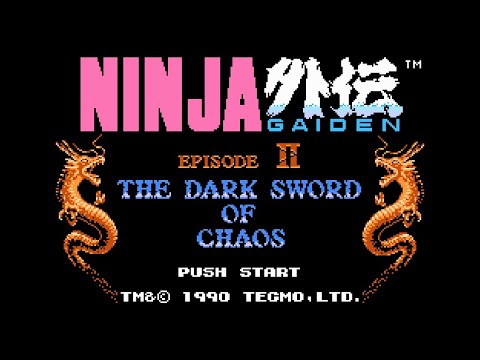 Видео: Ninja Gaiden II: The Dark Sword of Chaos [NES] (1990). Пробно-тренировочная попытка