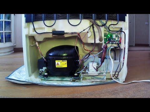 Видео: Замена инверторного компрессора на обычный на холодильнике Liebherr