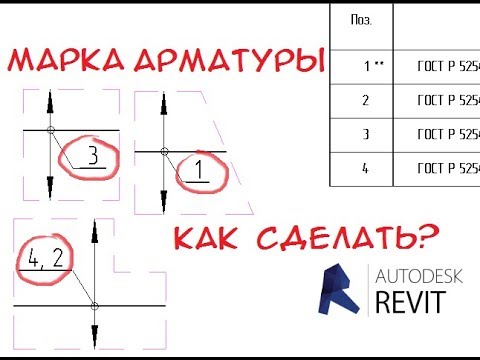 Видео: Макрос - марка для "Арматуры по площади"