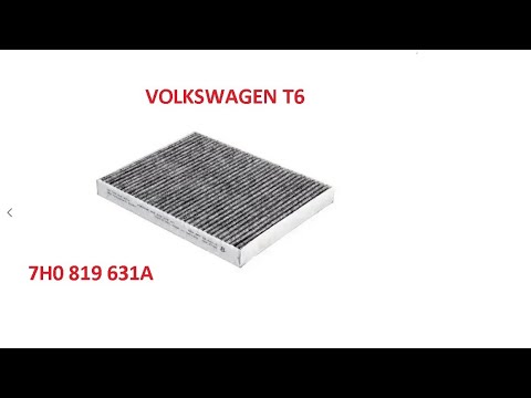 Видео: volkswagen T6 🚐 . фільтр салону