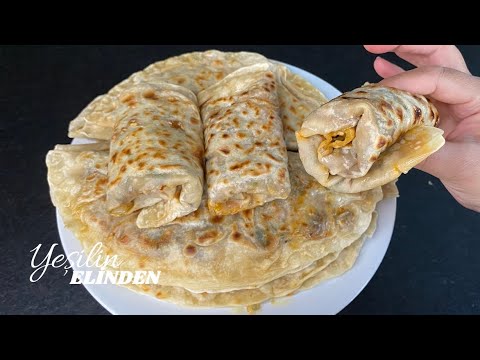 Видео: Нет духовки! Турецкий хлеб с начинкой - самое вкусное, что я когда-либо ела! Любой может это сделать