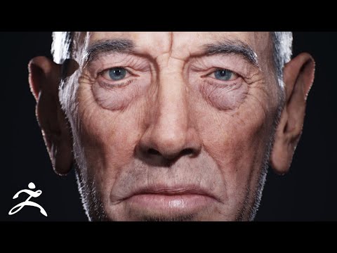Видео: Как лепить кожу с помощью TEXTURE XYZ в ZBRUSH