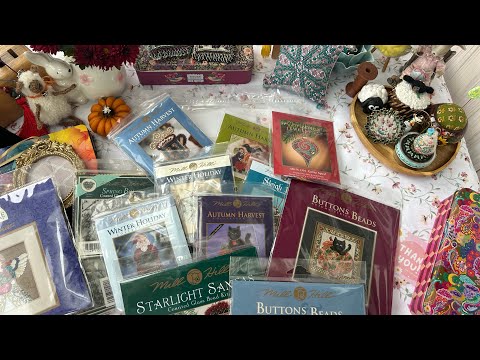 Видео: Покупки з виставки handmade Expo2025 і не тільки. Багато наборів #millhill #handmade