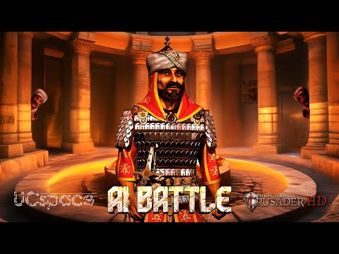 Видео: Саладин против 7 Султанов | AI Battle