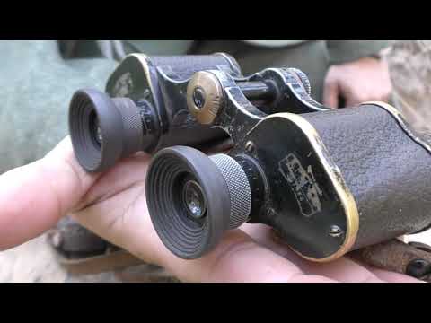 Видео: Немецкий бинокль CARL ZEISS JENA DF 8x24 WW I, 1912