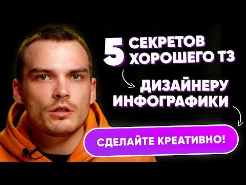 Видео: ТЗ для дизайнера инфографики. Как написать и когда оно надо.