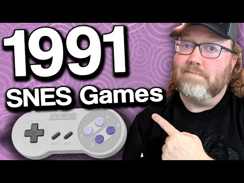 Видео: Во что вы играли, когда вышла SNES в 1991 году