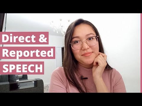 Видео: DIRECT & REPORTED SPEECH | Төл сөз, Төлеу сөз қазақша