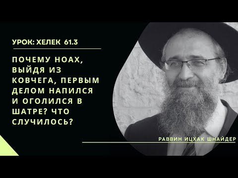 Видео: Почему Ноах, выйдя из ковчега, первым делом напился и оголился в шатре? Что случилось?