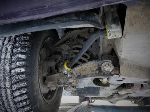 Видео: Подвеска для гонок. Ставим полиуретан!