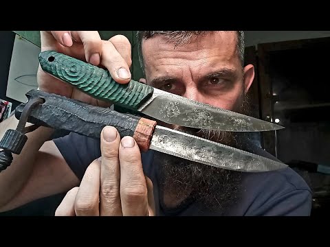 Видео: ЁДЗИ/РУСКИЕ/СЕВЕРНЫЙ/Х12МФ #климочкинъ #ножи #накипело