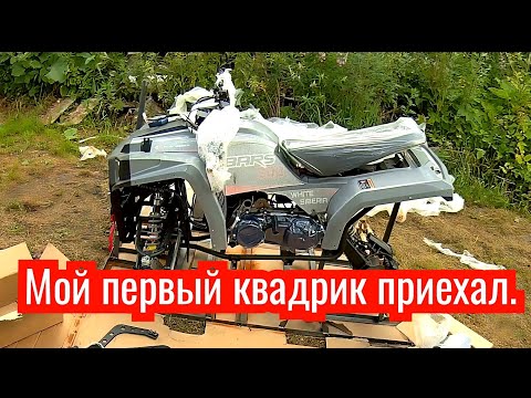 Видео: Мой первый бензиновый квадроцикл WHITE SIBERIA BARS 200CC PRO.