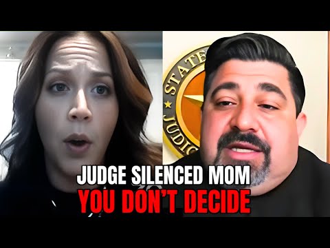 Видео: Бывшая жена сходит с ума после того, как судья отклонил её требования контролировать отца