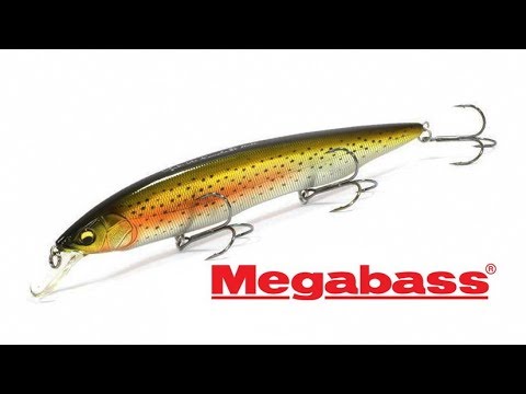 Видео: Воблер Megabass Kanata (Воблер из моей коробки)