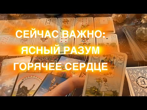Видео: СЕЙЧАС 🚨 ВАЖНО: ЯСНЫЙ РАЗУМ 🧘🏼ГОРЯЧЕЕ СЕРДЦЕ ❤️