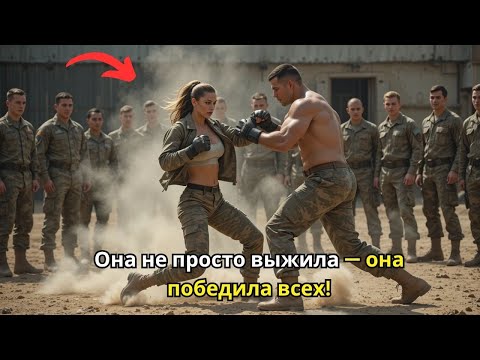 Видео: Её назвали слабой на тренировке — но она поразила пятерых морпехов за секунды