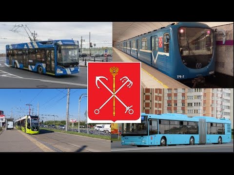 Видео: ТРАНСПОРТ САНКТ-ПЕТЕРБУРГА - Большой обзор