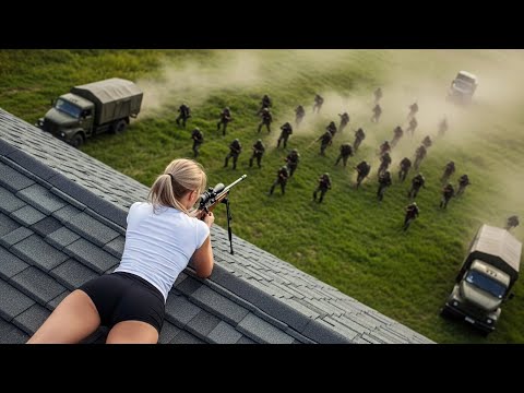 Видео: На ферму русской девушки напала банда… но они не знали, что она снайпер легенда