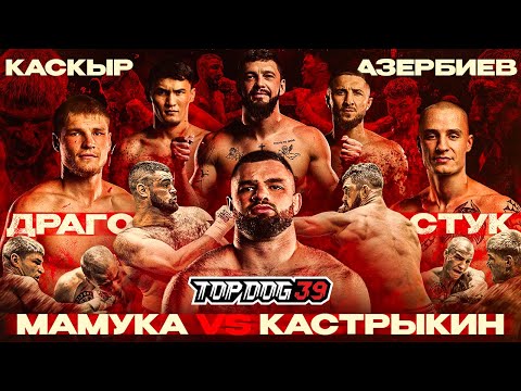 Видео: Мамука VS Кастрыкин, Драго VS Стук, Каскыр VS Азербиев | TOP DOG 39, Уфа