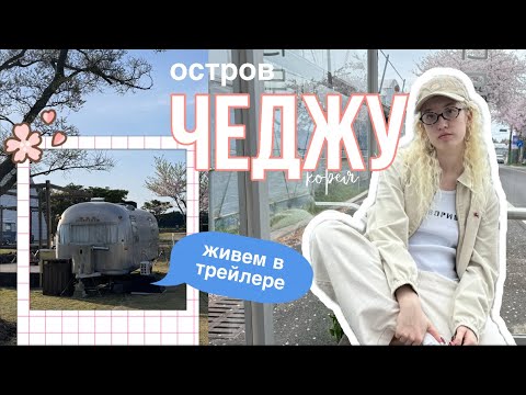 Видео: живем в трейлере на острове Чеджу ✨🇰🇷