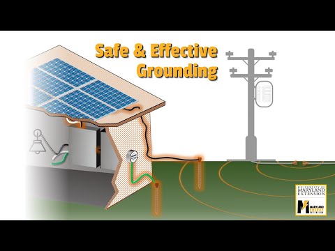 Видео: Как обеспечить безопасное и эффективное заземление солнечных батарей