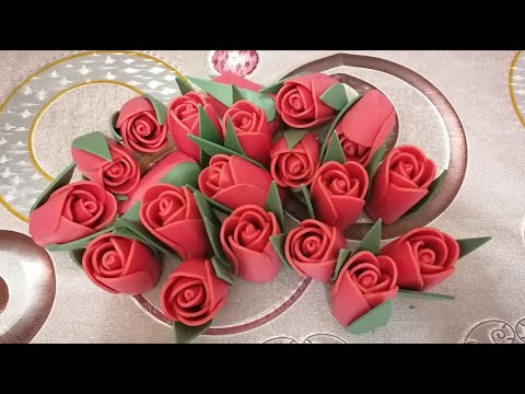 Видео: Тюльпаны из остатков изолона