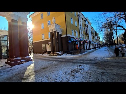 Видео: ПРОСПЕКТ НАЗАРБАЕВА, КАРАГАНДА. АРХИТЕКТУРА ГОРОДА.