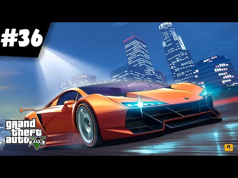 Видео: Прохождение Grand Theft Auto V (GTA 5) — Часть 36: Гонка - Аэропорт / Сувенир - Занавес