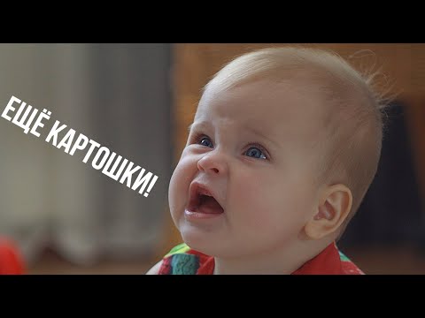 Видео: Один семейный день | Прикорм картошкой