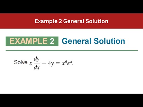Видео: 2.3 Пример 2 | Общее решение | AEM, 7-е издание