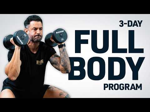Видео: 3-дневная программа тренировок на все тело