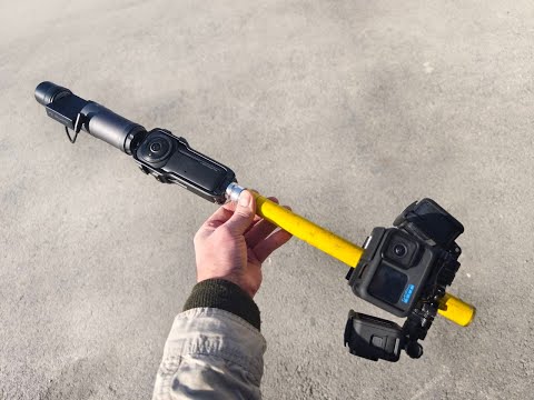 Видео: insta360 One RS 1-inch + GoPro Hero11 Black. Совместная фотограмметрическая обработка