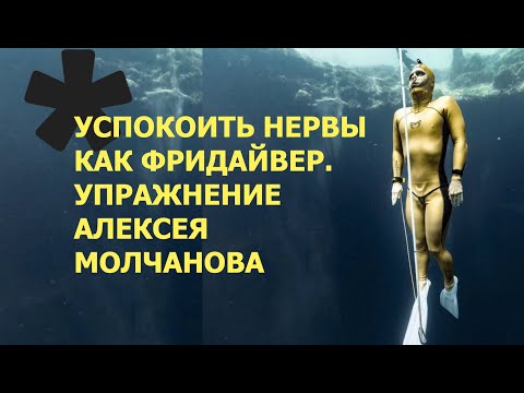 Видео: Успокоить нервы как фридайвер. Упражнение от рекордсмена мира Алексея Молчанова