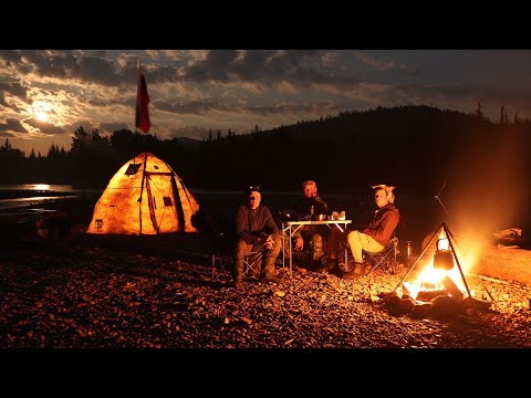 Видео: Путешествие 120 км. по дикой реке Сибири. Часть 1