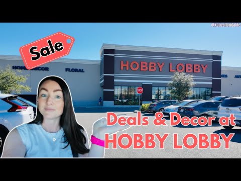Видео: Предложения и декор в HOBBY LOBBY | Товары со скидкой | Покупайте вместе со мной, Орландо
