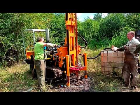 Видео: Малогабаритная буровая установка на YANMAR