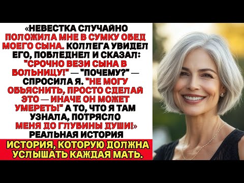 Видео: Невестка по ошибке прислала мне ланчбокс моего сына… А то, что я там нашла, просто шокировало меня!