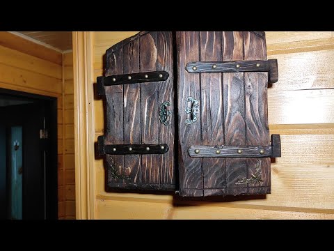 Видео: Ключница из дерева под старину.