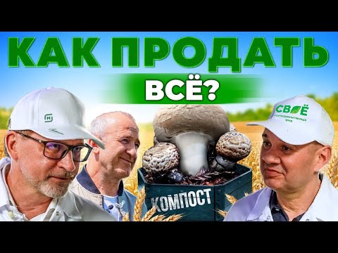 Видео: Органические грибы | Как помет, сено и навоз помогут заработать? Шампиньоны | Андрей Даниленко