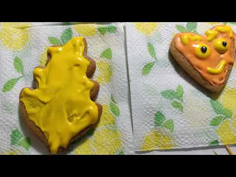 Видео: ГЛЕБУШКИНЫ ШЕДЕВРЫ. НАМ ОЧЕНЬ НРАВИТСЯ, А ВАМ ? #росписьпряников #красота