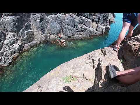 Видео: Нос Агалина/Cliff diving